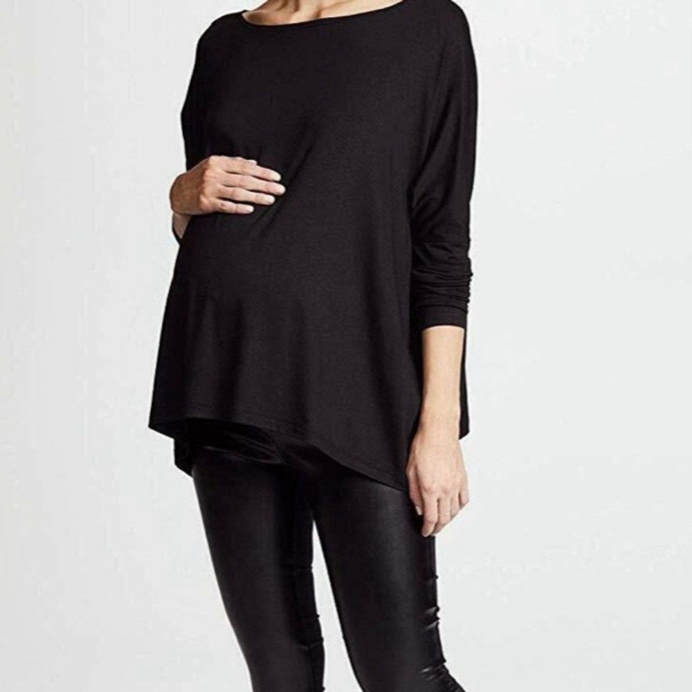Hatch Maternity Faux Leather Leggings